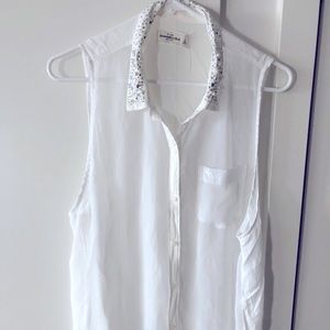 Abercrombie and Fitch beaded tank top